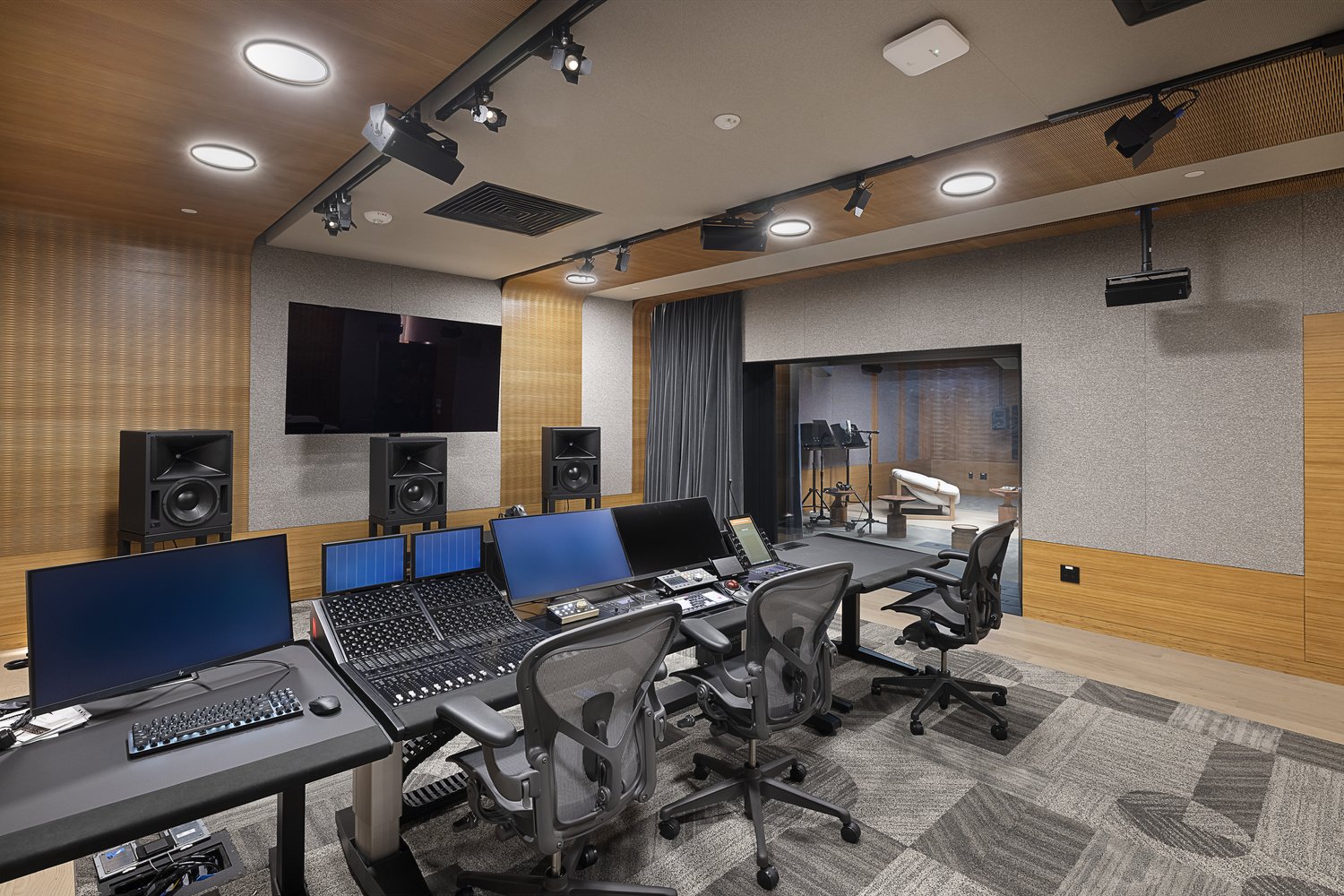 Post Production Facility in Hollywood — Studio 440 Architecture | Interiors  | Acoustics