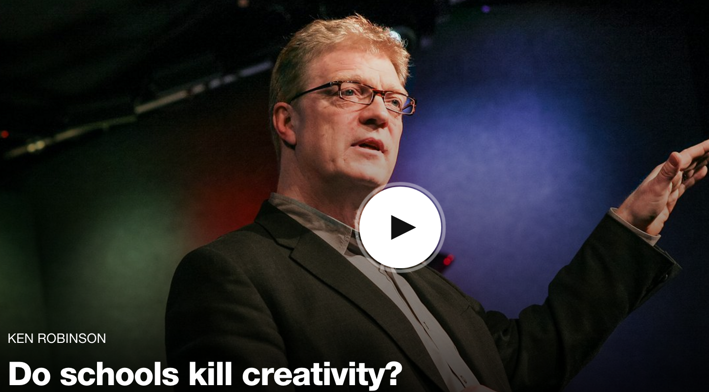 Do Schools Kill Creativity?