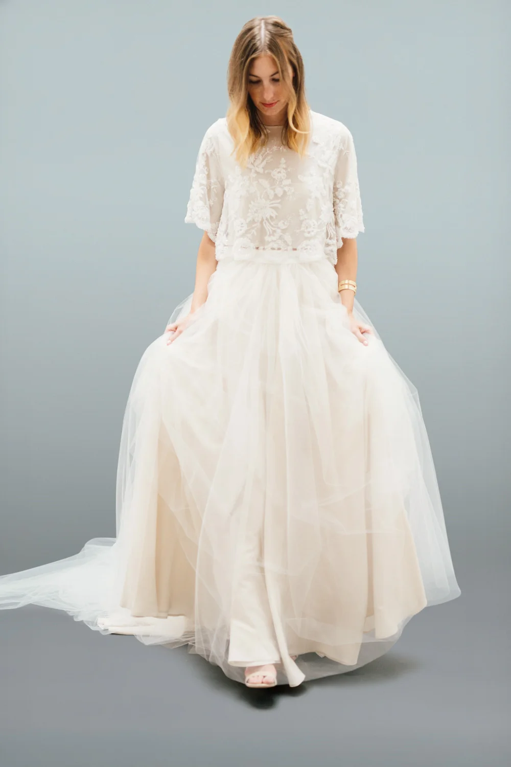Palm Skirt (Beige Lining)