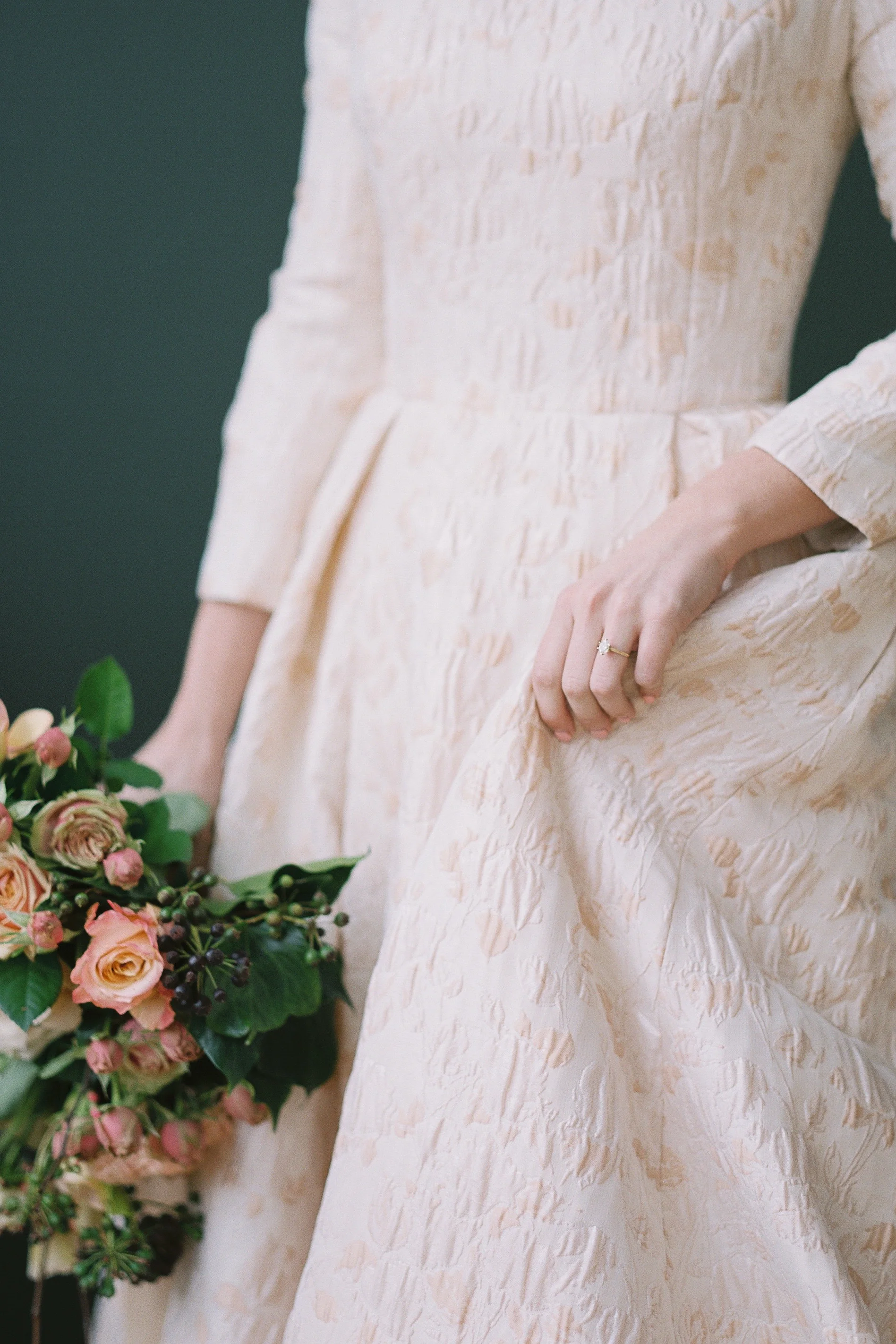 Magnolia Gown - Peach