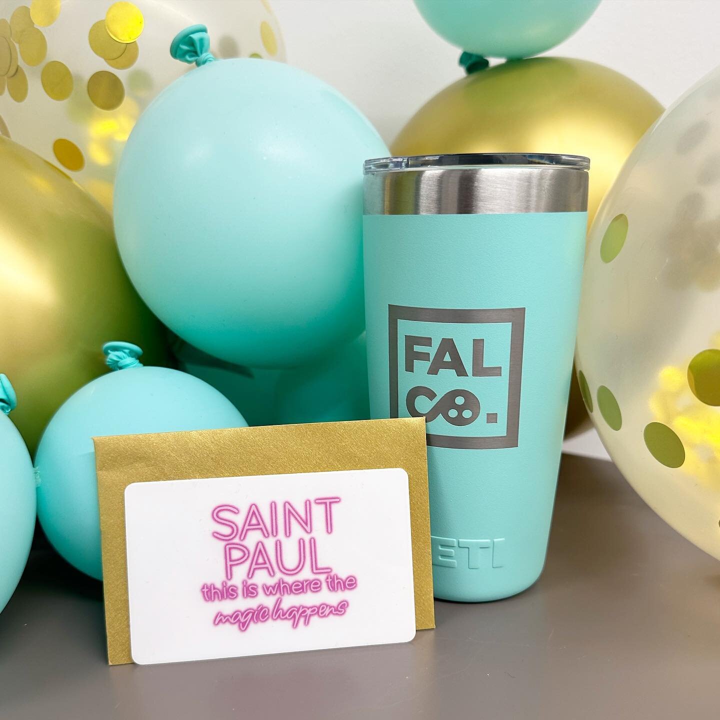 ✨GIVEAWAY!✨In honor of our 7 year anniversary, we are giving away one of Katie&rsquo;s favorite things right now: A $100 gift card to @onx.and.amelia + this cute little FCM Yeti tumbler!

It&rsquo;s easy to enter!

✨Follow @falcocreativemedia 
✨Like 