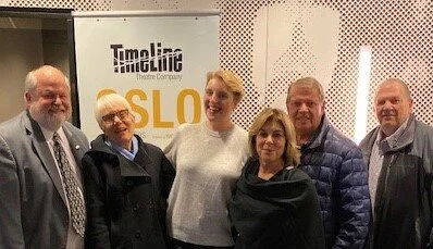 Oslo lead actress, Bri Sudia met with Sarah Siddons Society members after her amazing performance.