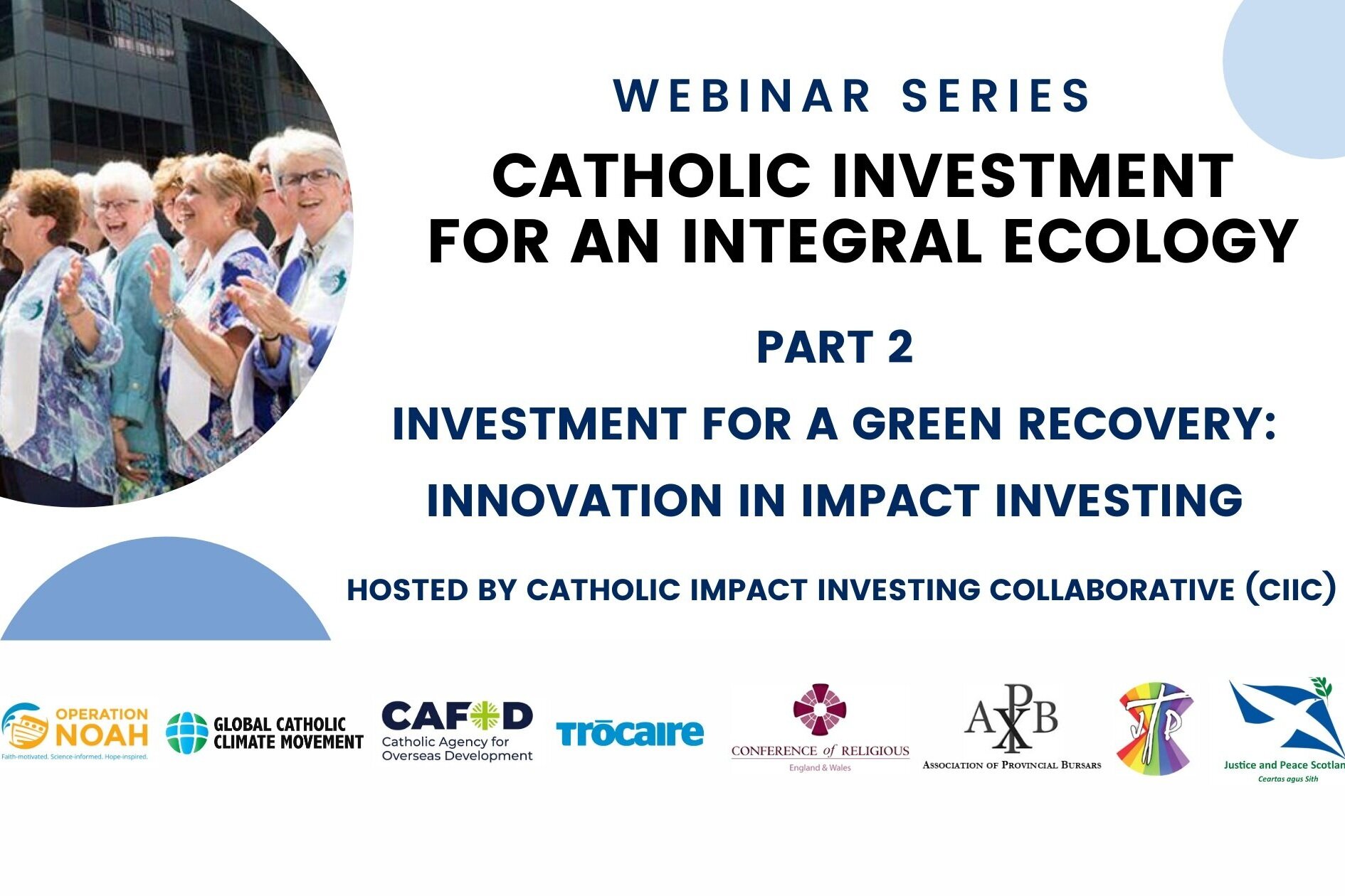 CIIC Webinar - Investment for a Green Recovery: Innovation in Impact Investing