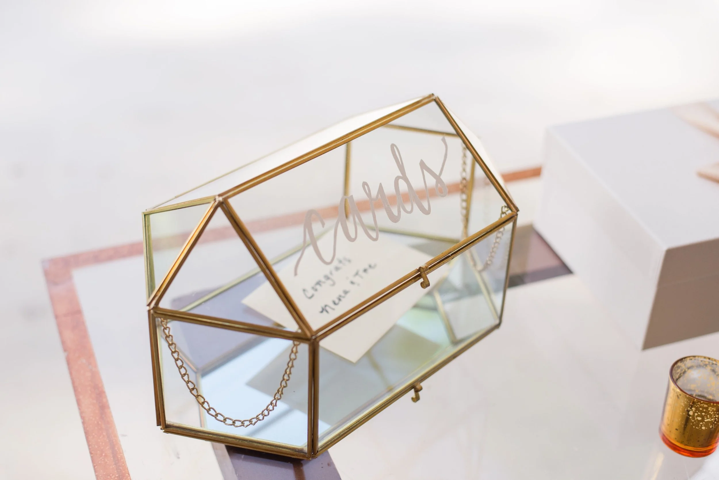 Hand Lettered Cards Terrarium Rental