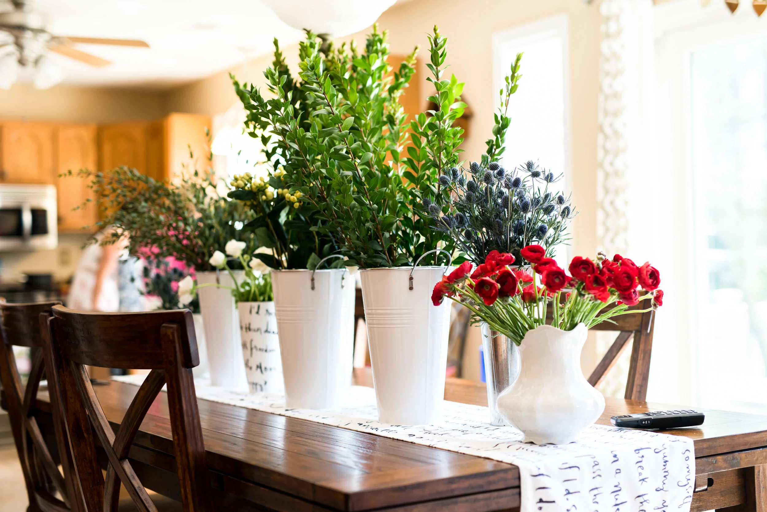 Flower Market Buckets