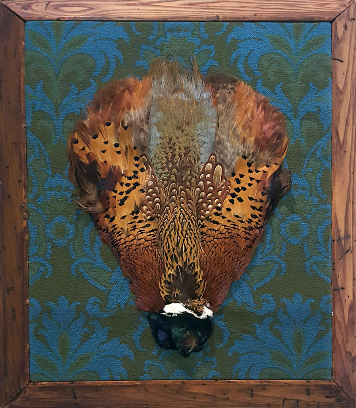 Pheasant Mask Tapestry