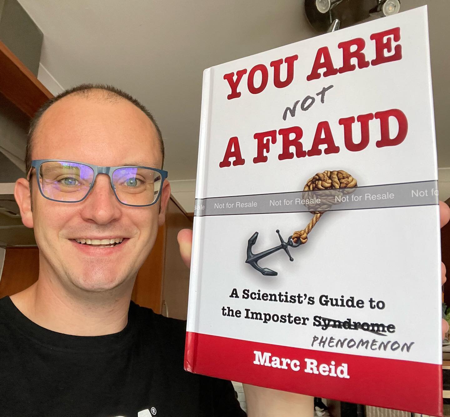 Really impressed with the Amazon version of the #YouAreNotAFraud hardback edition.

Proofing has been a very worthwhile process. Some design can&rsquo;t be designed until it&rsquo;s in your hands!

#ImposterSyndrome #ImposterPhenomenon #book
#booksta