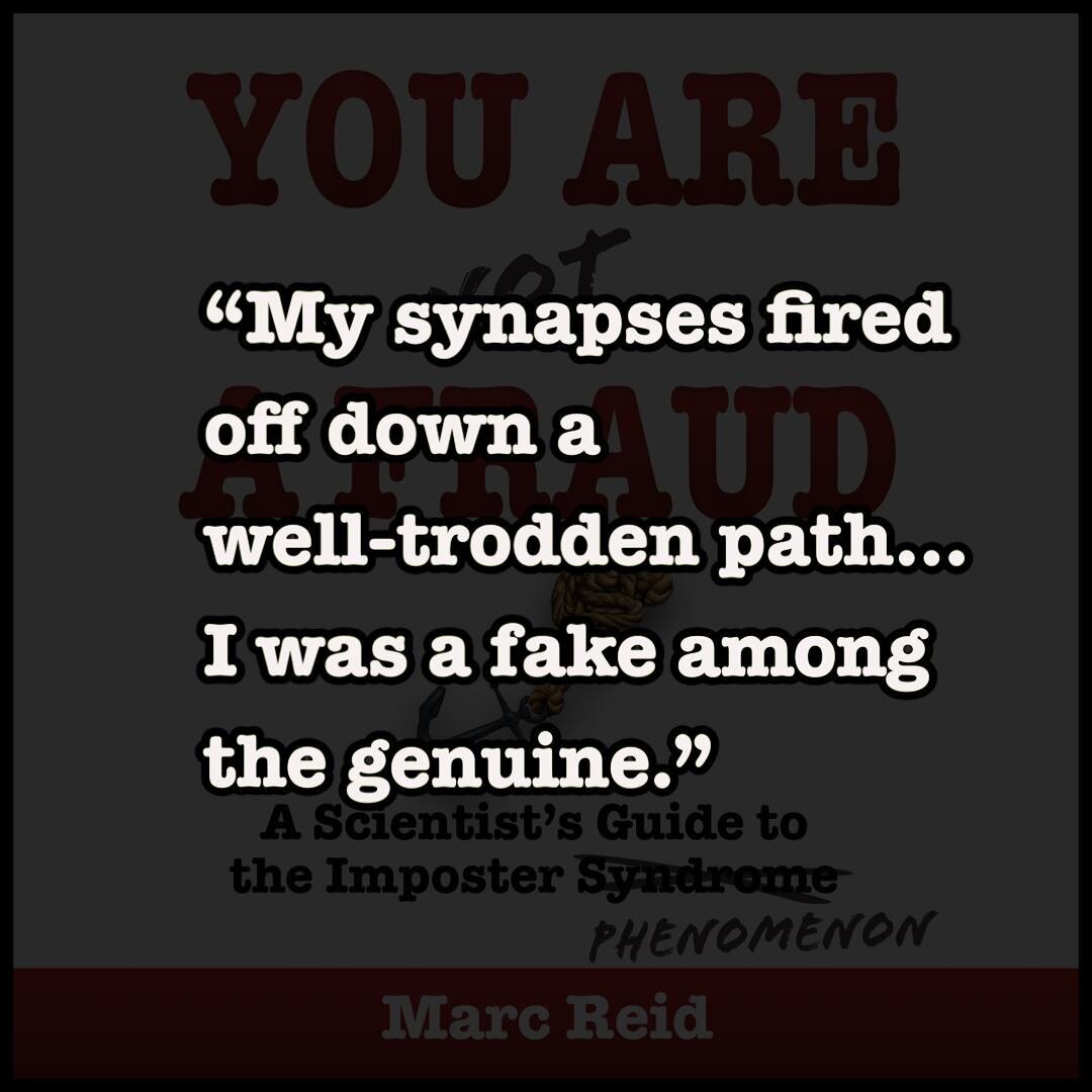 Check out &lsquo;You Are (Not) a Fraud: A Scientist&rsquo;s Guide to the Imposter Phenomenon&rsquo;
__
Find out more at the link in the bio and at:

https://linktr.ee/reid__indeed
__

#YouAreNotAFraud #bookstagramscotland #ImposterSyndrome #ImposterP