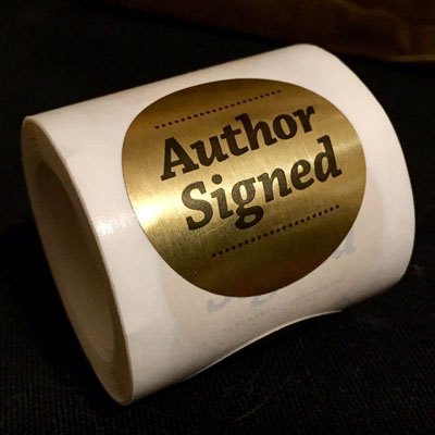 author signed seal