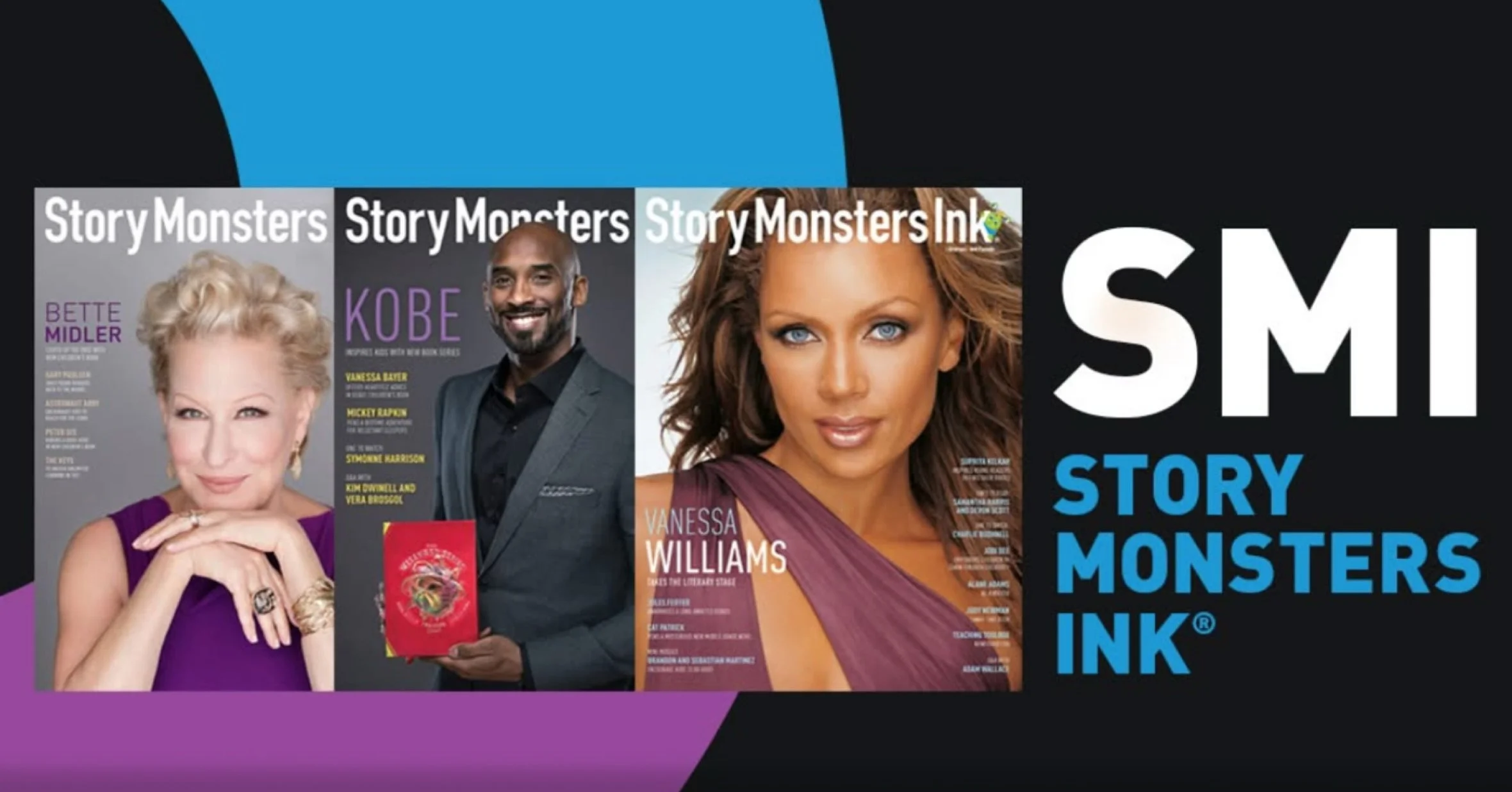 For 10 years, Story Monsters Ink&reg; has been celebrating voices that inspire readers of all ages! 🌟 From Broadway to the basketball court to the big stage&mdash;Bette Midler, Kobe Bryant, and Vanessa Williams have all graced our covers. 💜

Want y