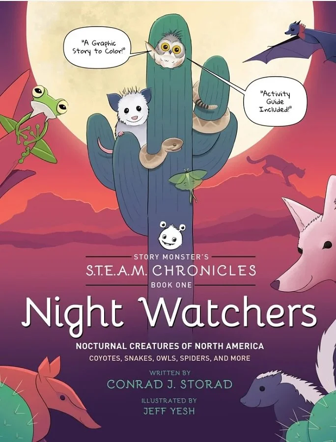 Official Selection &mdash; 2025 EPIC ACG Fest! 🌟

We&rsquo;re thrilled to announce that S.T.E.A.M. CHRONICLES: NIGHT WATCHERS, written by Conrad J. Storad, illustrated by Jeff Yesh, and published by Story Monsters Press, has been named an Official S