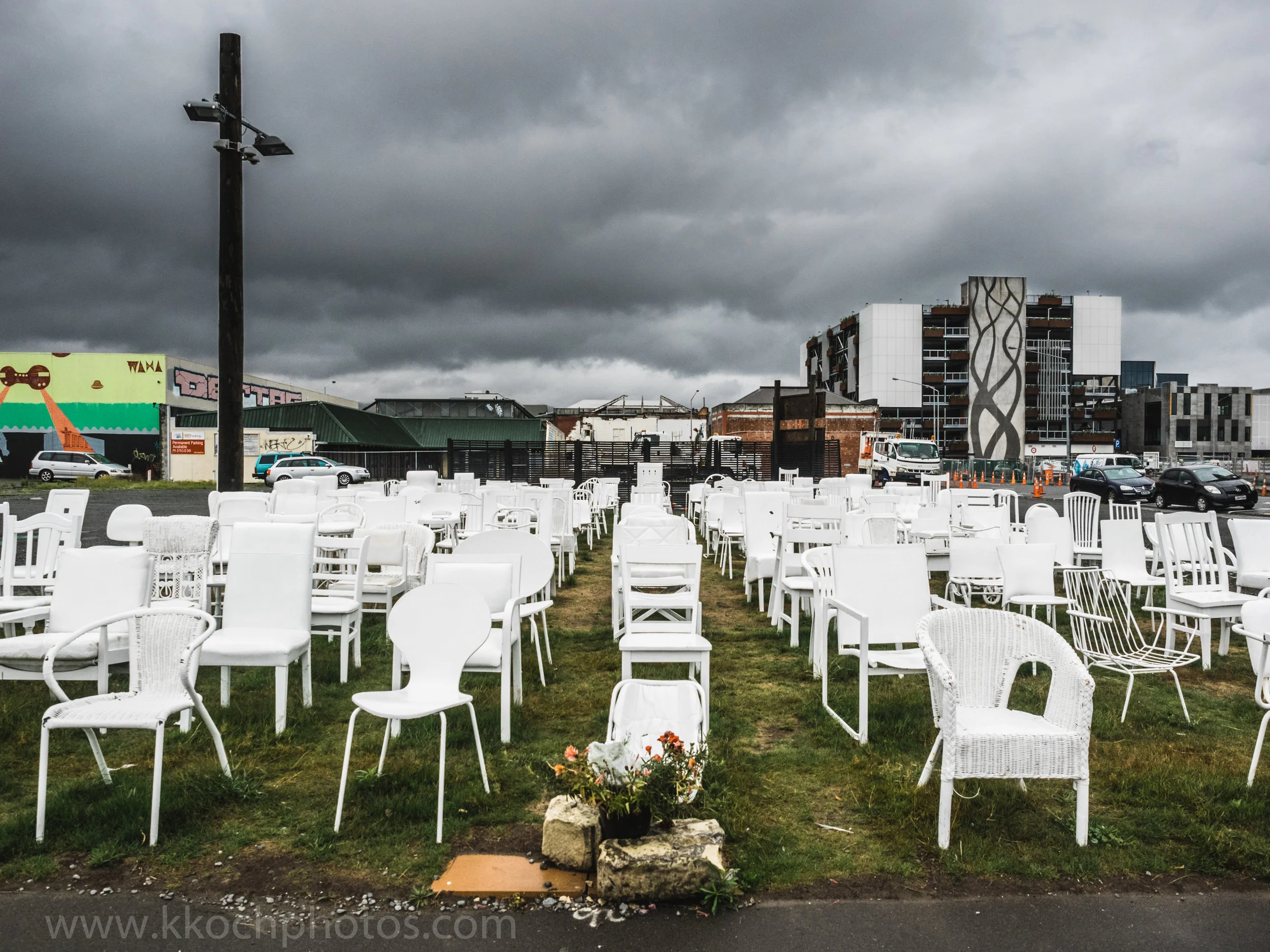 185 white chairs