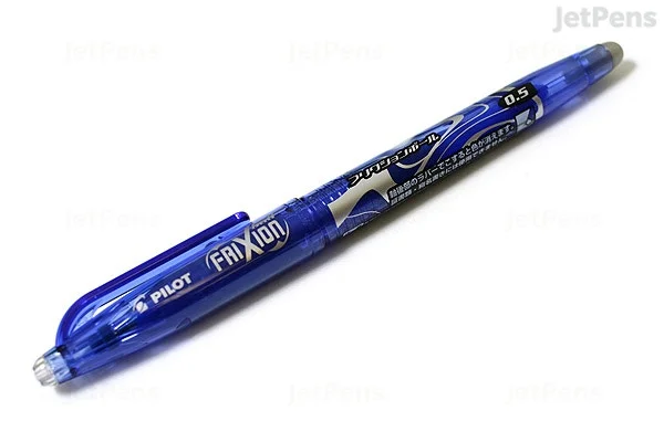 4. Frixon Erasable Pens . These are not those flimsy Bic erasable pens from 1991. These are made by Pilot and are perfect for anyone who doesn’t want to mess up their new Full Focus Planner with a bunch of scratch outs. Also endorsed by Sarah.