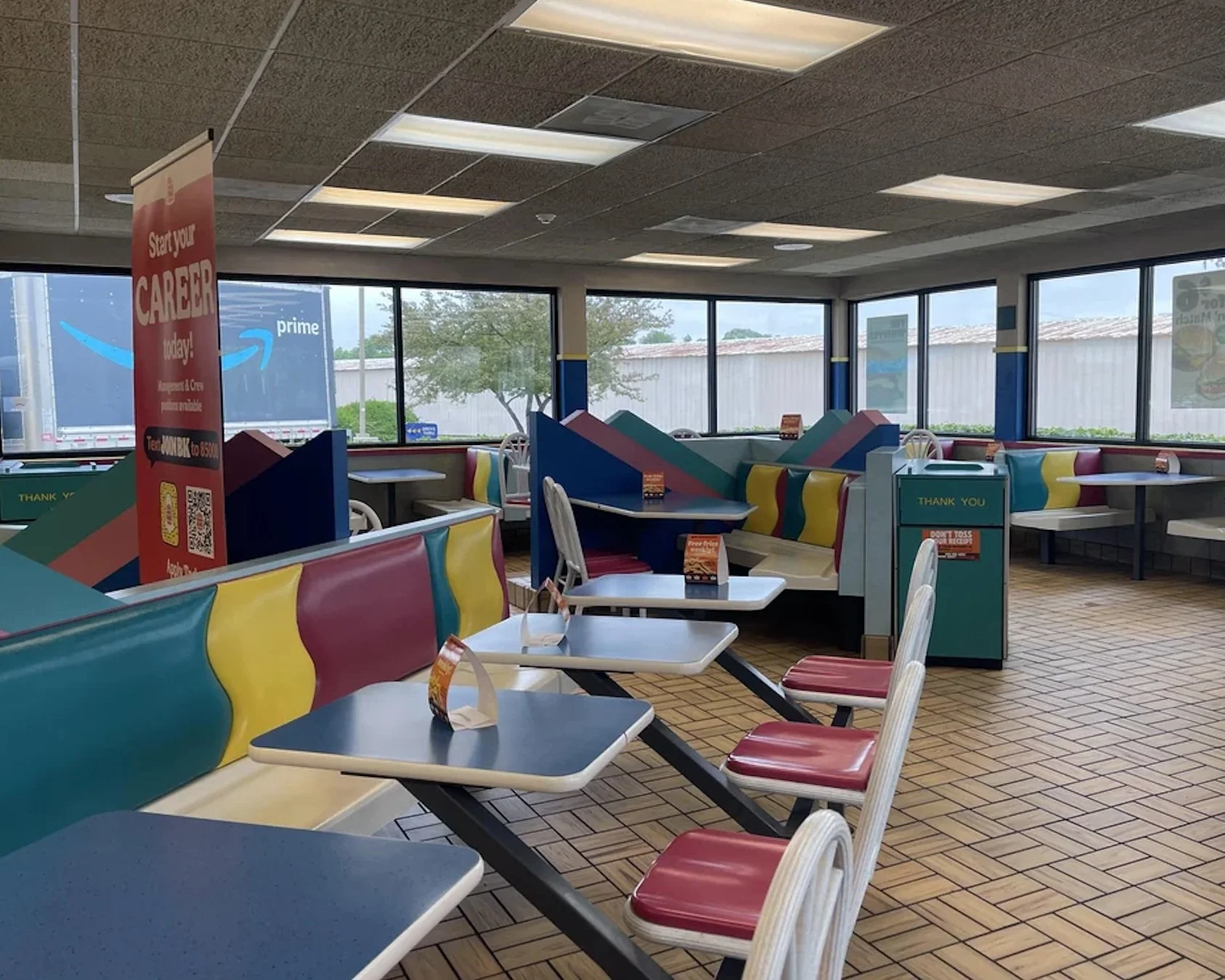 The best lunch I have ever had was at Burger King.