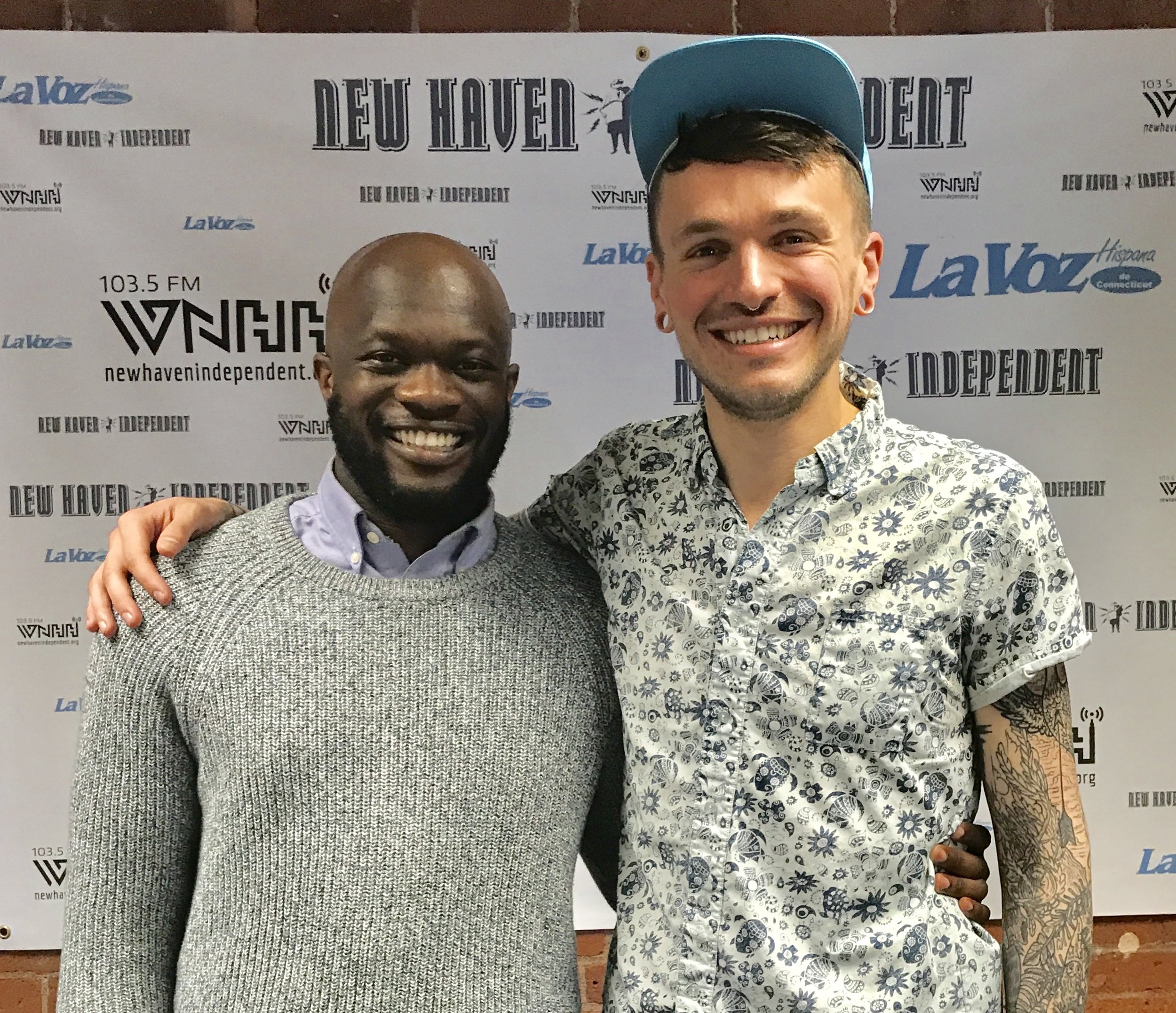 Today on "Grounded" Chris Stedman and Onyeka Obiocha host their last show.