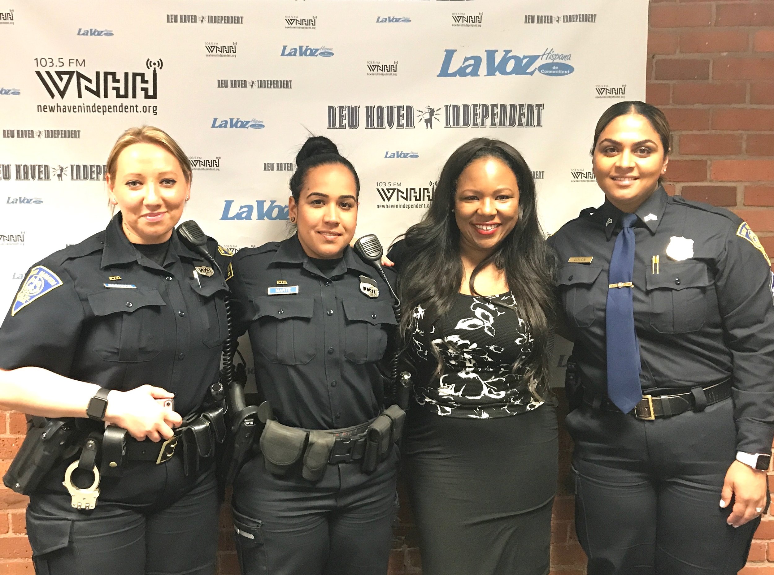 Today on "The Talk-sip" host Alisa Bowen-Mercado talks police recruitment with her guest Officer Jinett Marte, Officer Yelena Borisova, and Sergeant Maneet Colon. The New Haven Police Department is hiring, and applications will be available June 5-23, 2017 at www.policeapp.com.