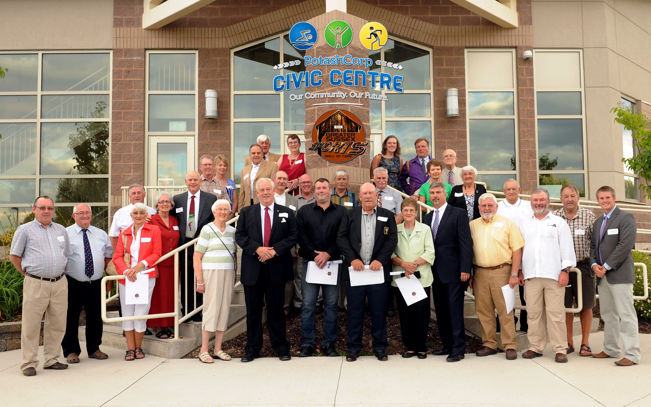 GROUP PHOTOGRAPH OUTSIDE CENTER WITH LOGOS.jpg