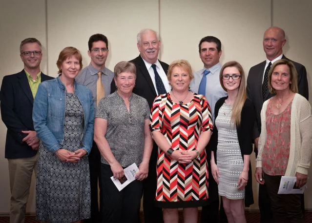 Greater Sussex Sports Wall of Fame Selection Committee 2017 Back L-R:Jason Thorne, Alex Coffin, Richard Sullivan(Chairperson), Glen Gray, Mark Webster Front L-R: Miriam Verschoor, Andrea Dwyer, Sherry McGinnis-Gray,Alannah Pearson, Brenda Leask