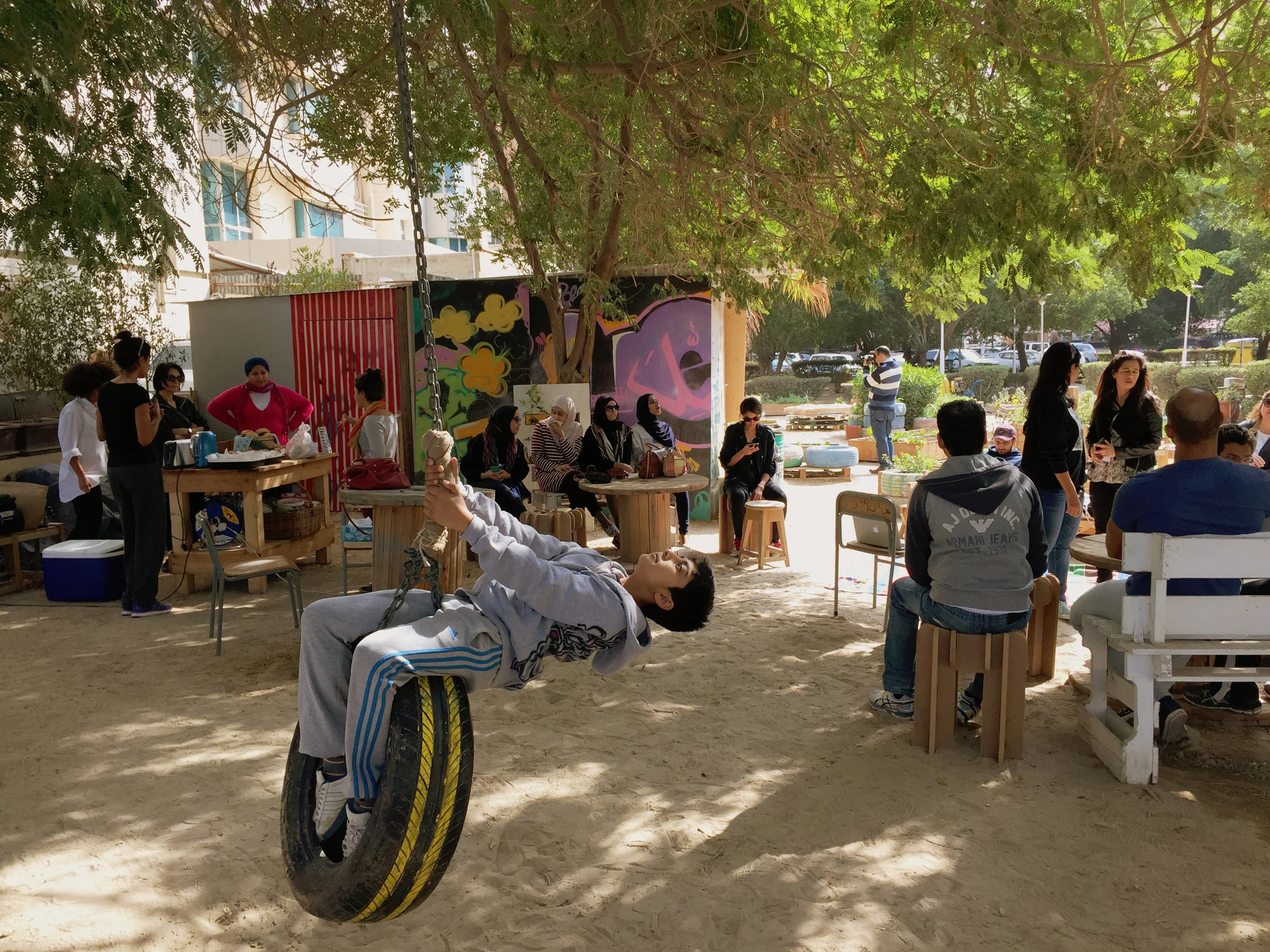 Shaab AlKhalid: Grandmothers, Gardens and the 66