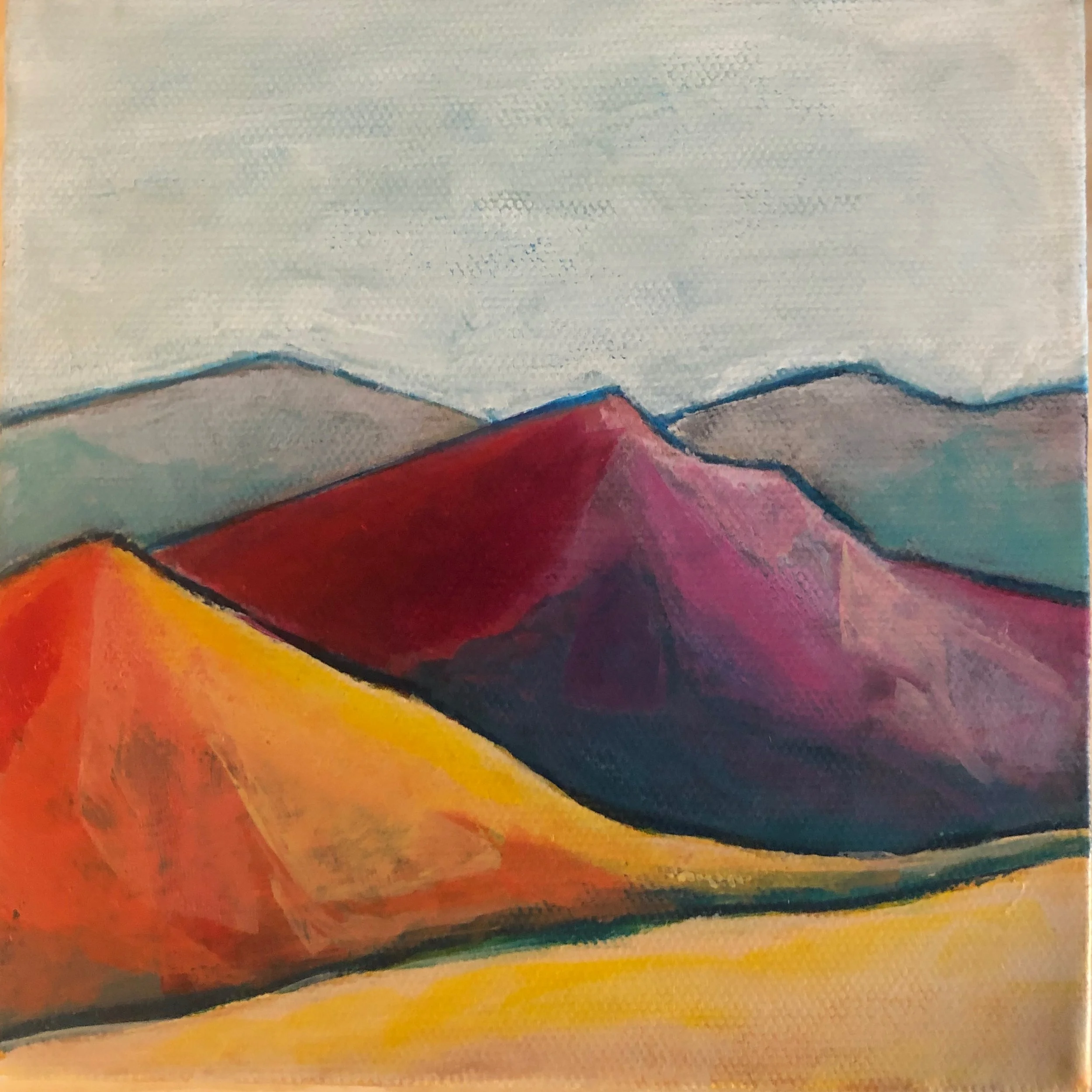 White Mountain Sunset