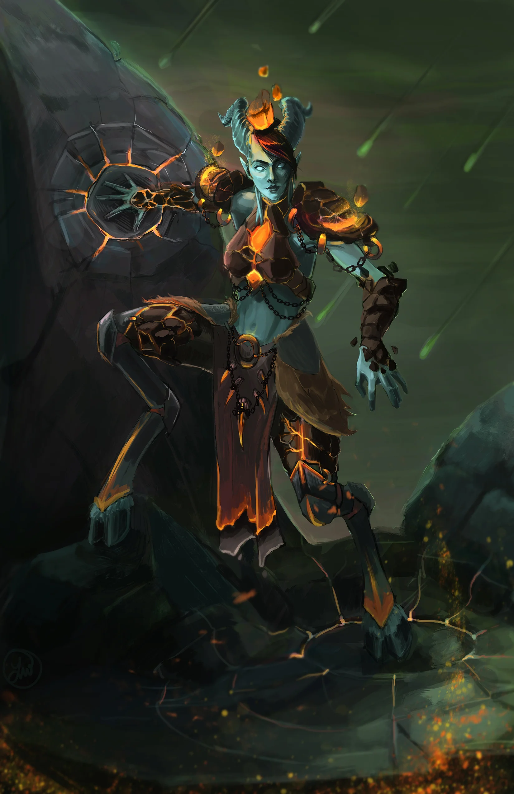 Elemental Shaman Armor Design