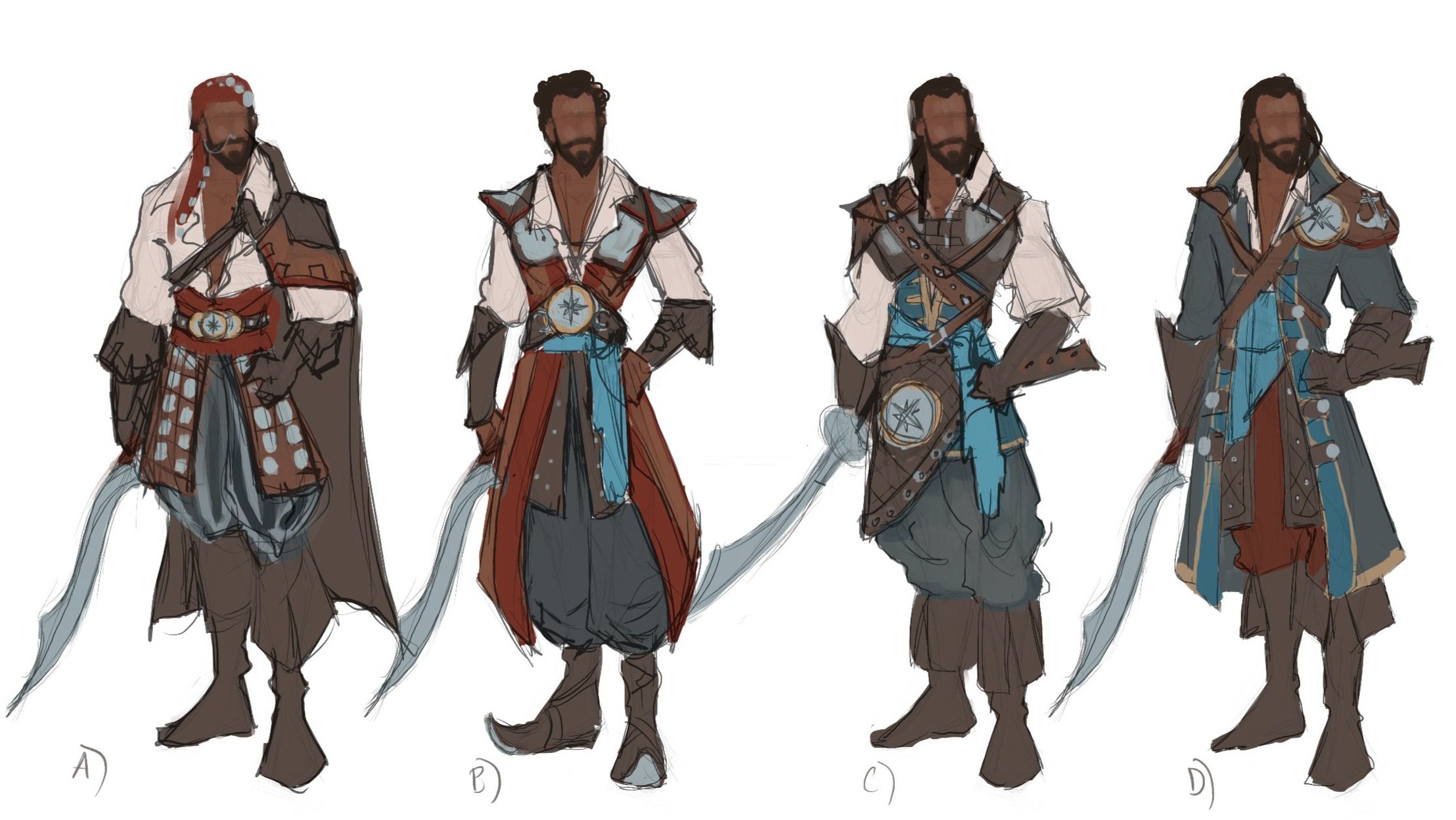 Paladin of the Open Sea - Concepts