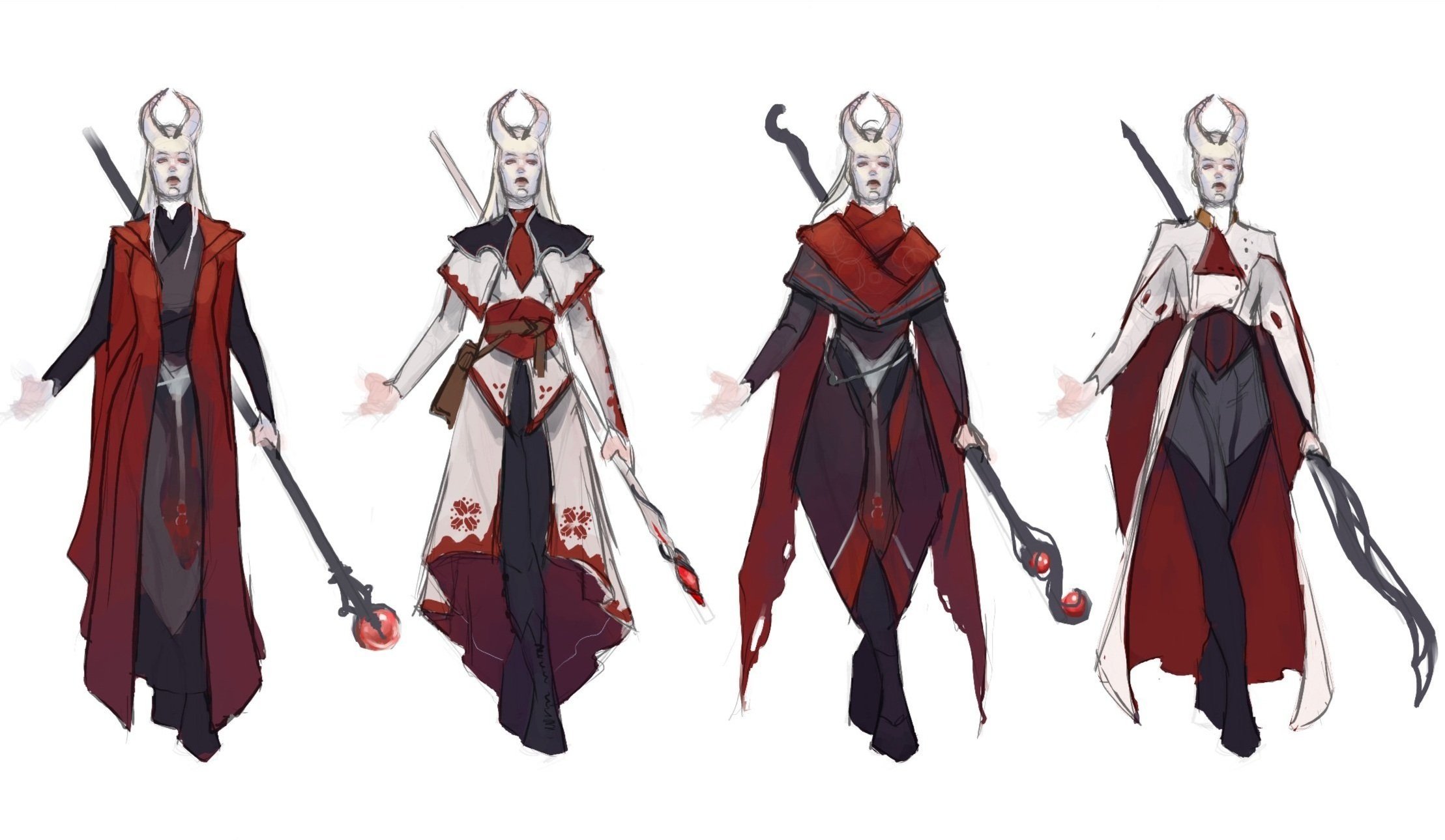 Blood Magic Wizard - Concepts