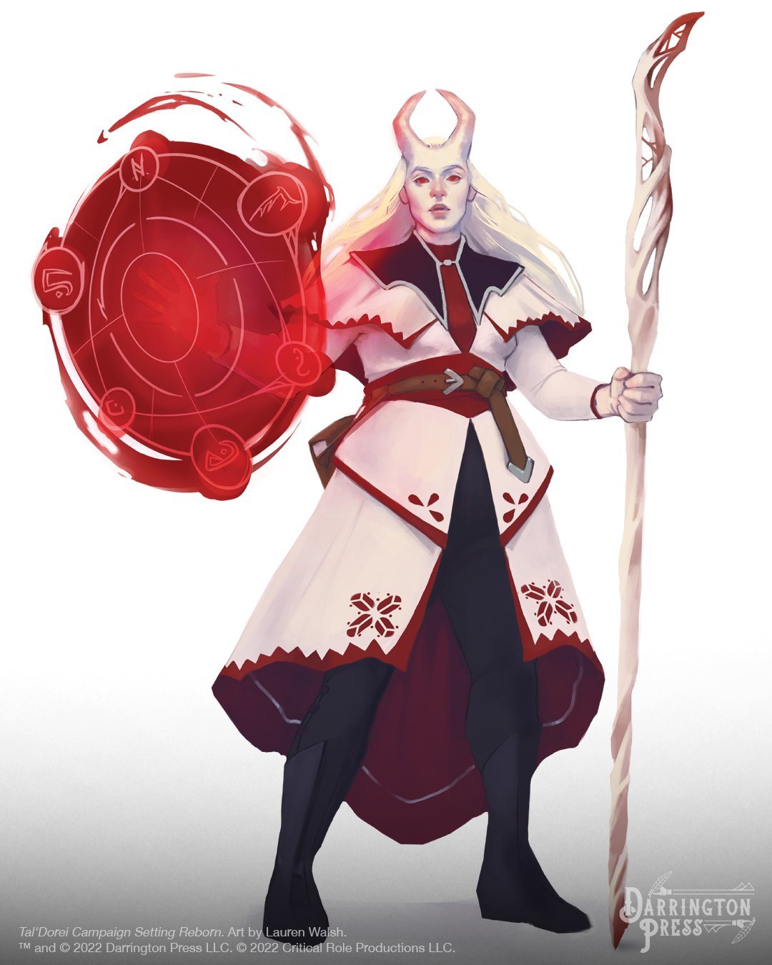 Blood Magic Wizard - Final Concept