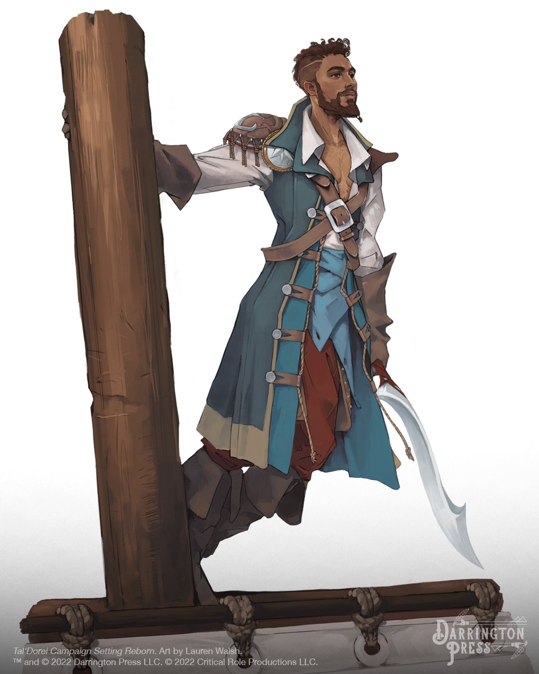 Paladin of the Open Sea - Final Concept