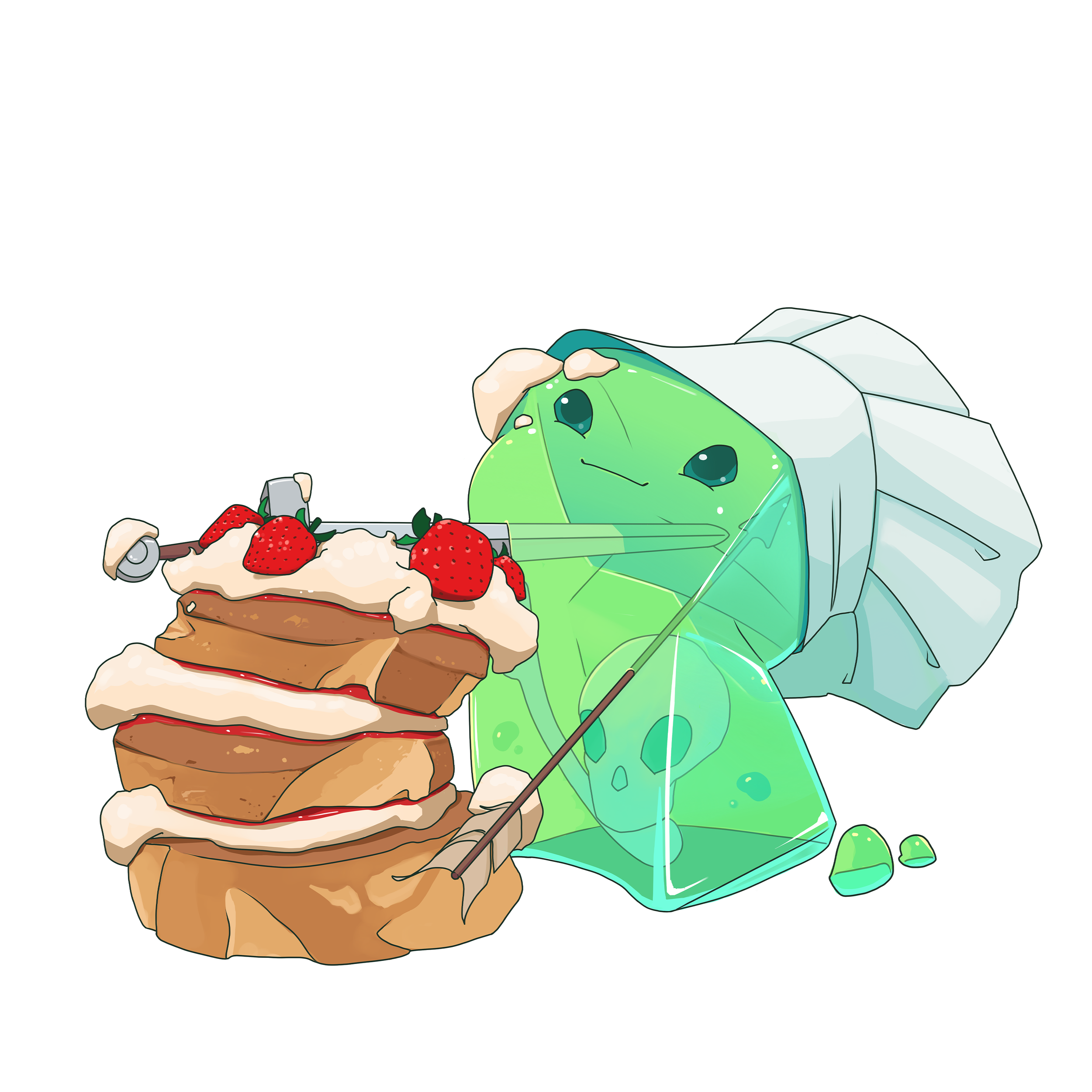 Him Bake Print