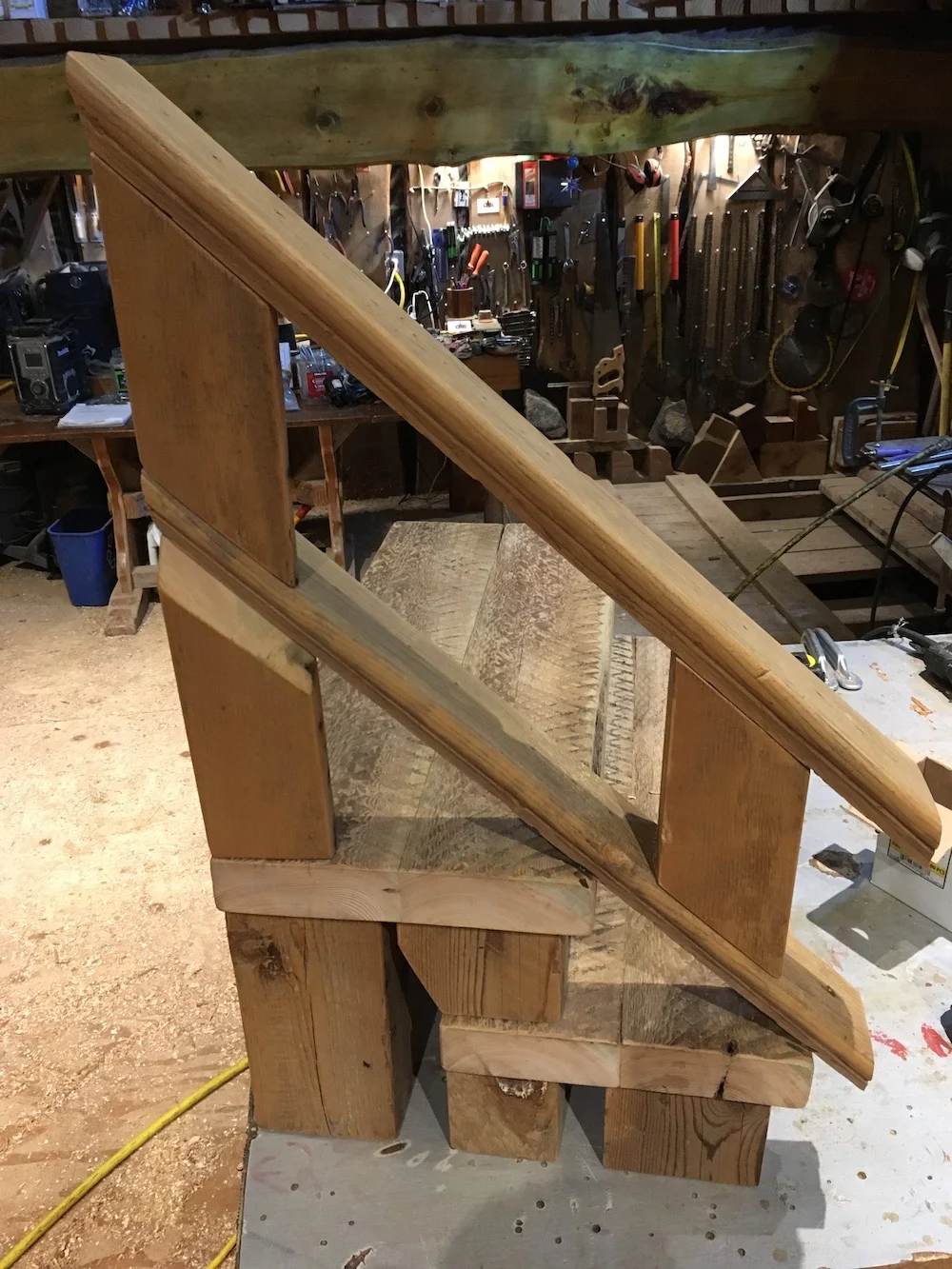 Nana's Bedroom Steps - CHR - Century Home Renos.JPG