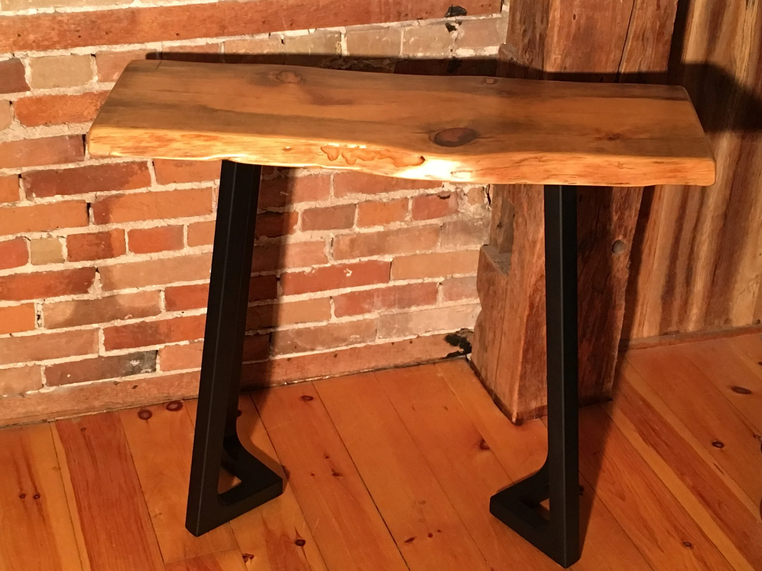 Custom Live Edge Side Tables