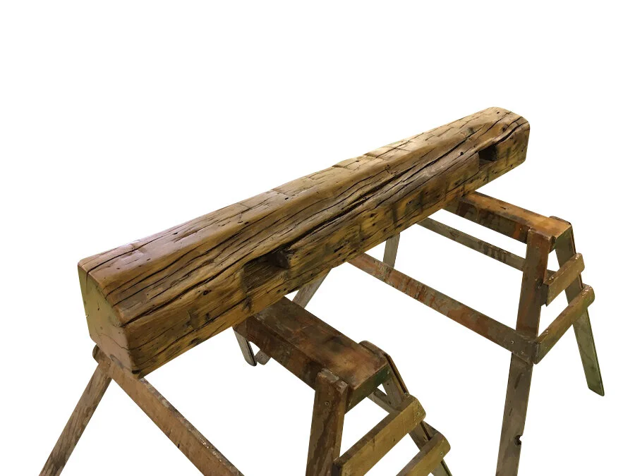 Live Edge Barn Beam Fireplace Mantels