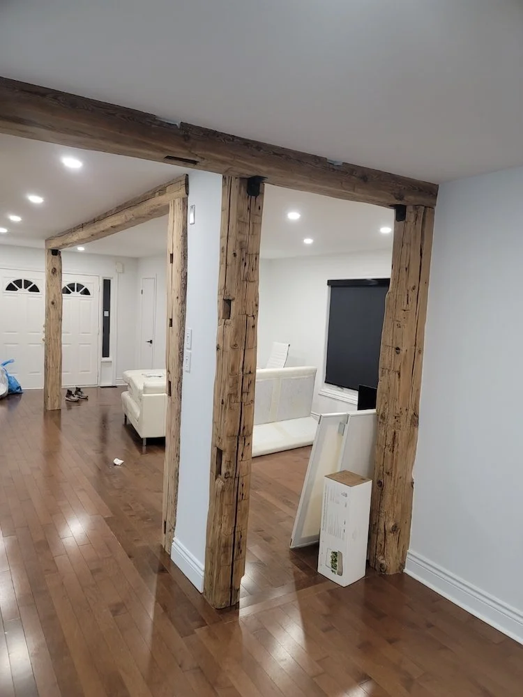  Interior Barn Beam Posts and Beams CHR 