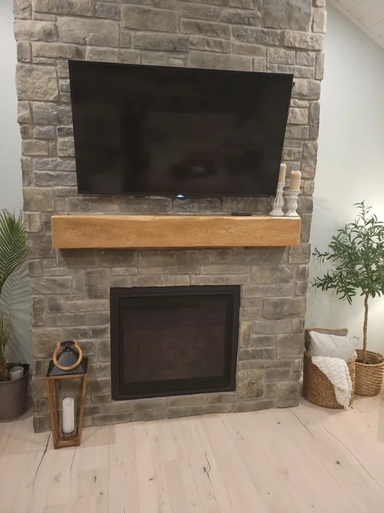 Reclaimed Circular Sawn Mantels CHR