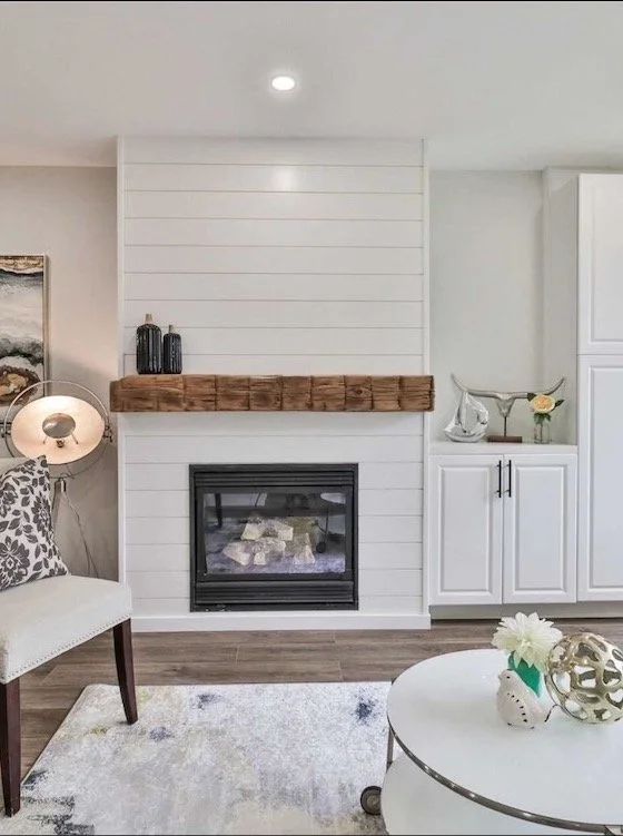 Shiplap Hand Hewn Mantels CHR