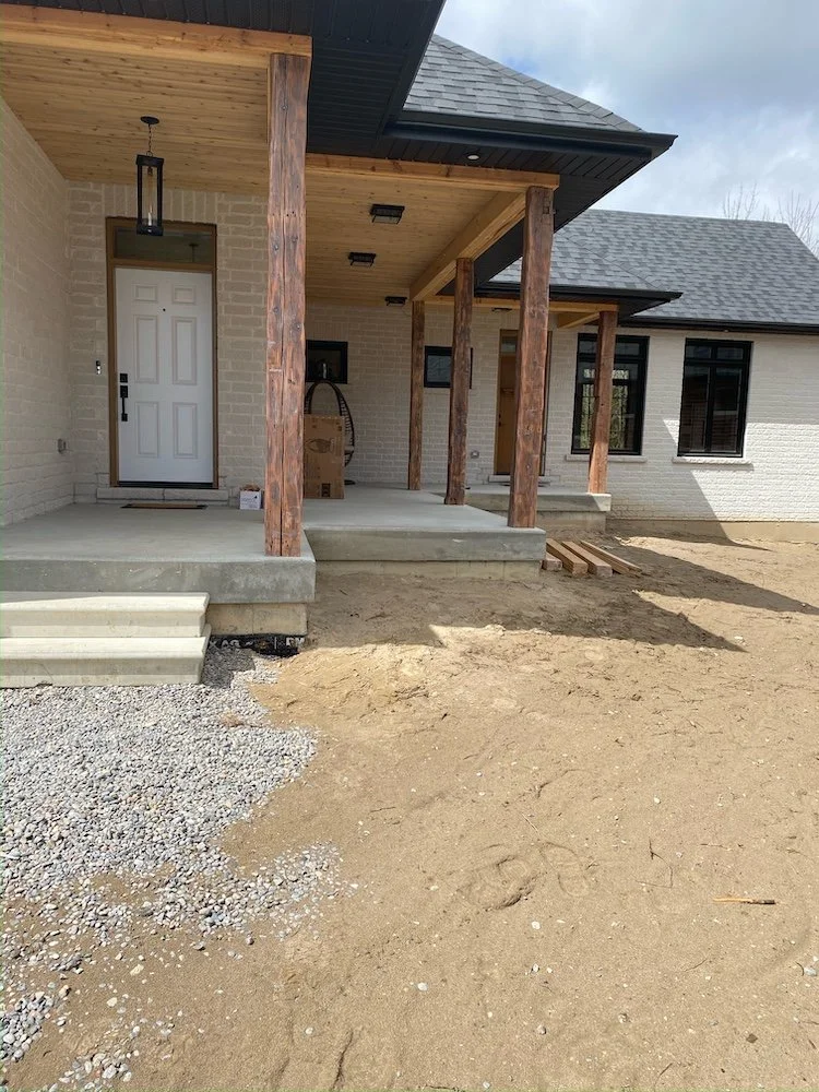 Barn Beam Front Porch Posts Ontario CHR 