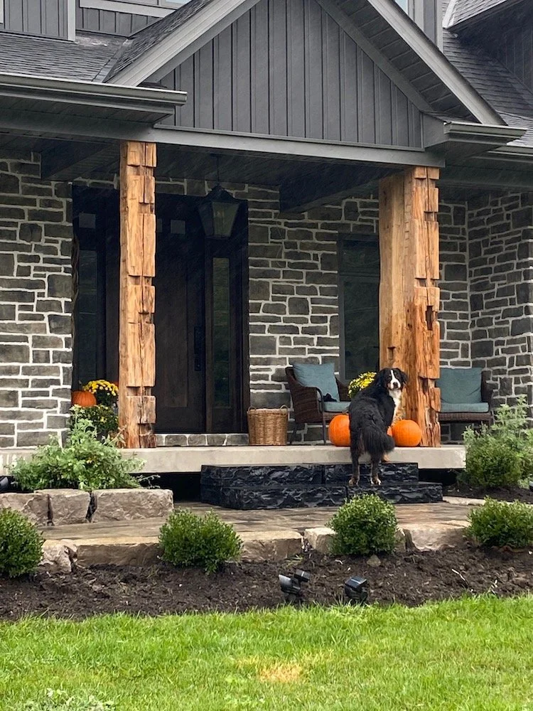  Custom Barn Beam Post Home Front Entrances CHR 