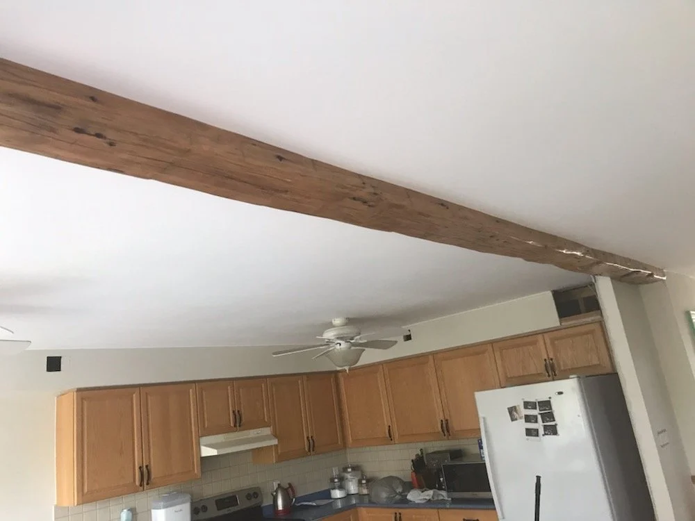  Custom Milled Reclaimed Kitchen Ceiling Beams CHR 