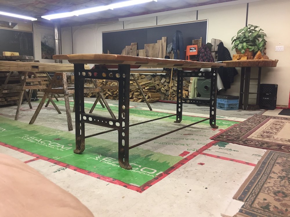  Custom Brewery Table Frames and Tops Ontario CHR 