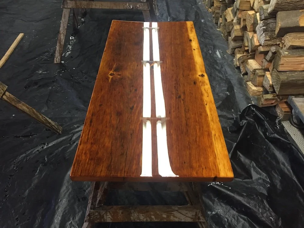 Epoxy Coated Barnwood Serving Boards CHR