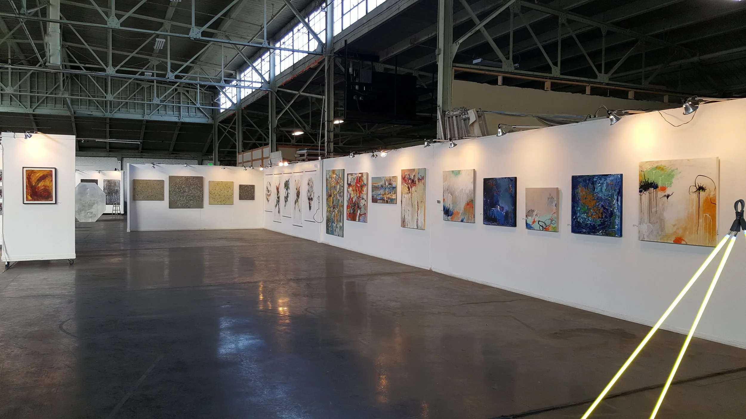 Group Show at American Steel, Oakland, CA (2015)