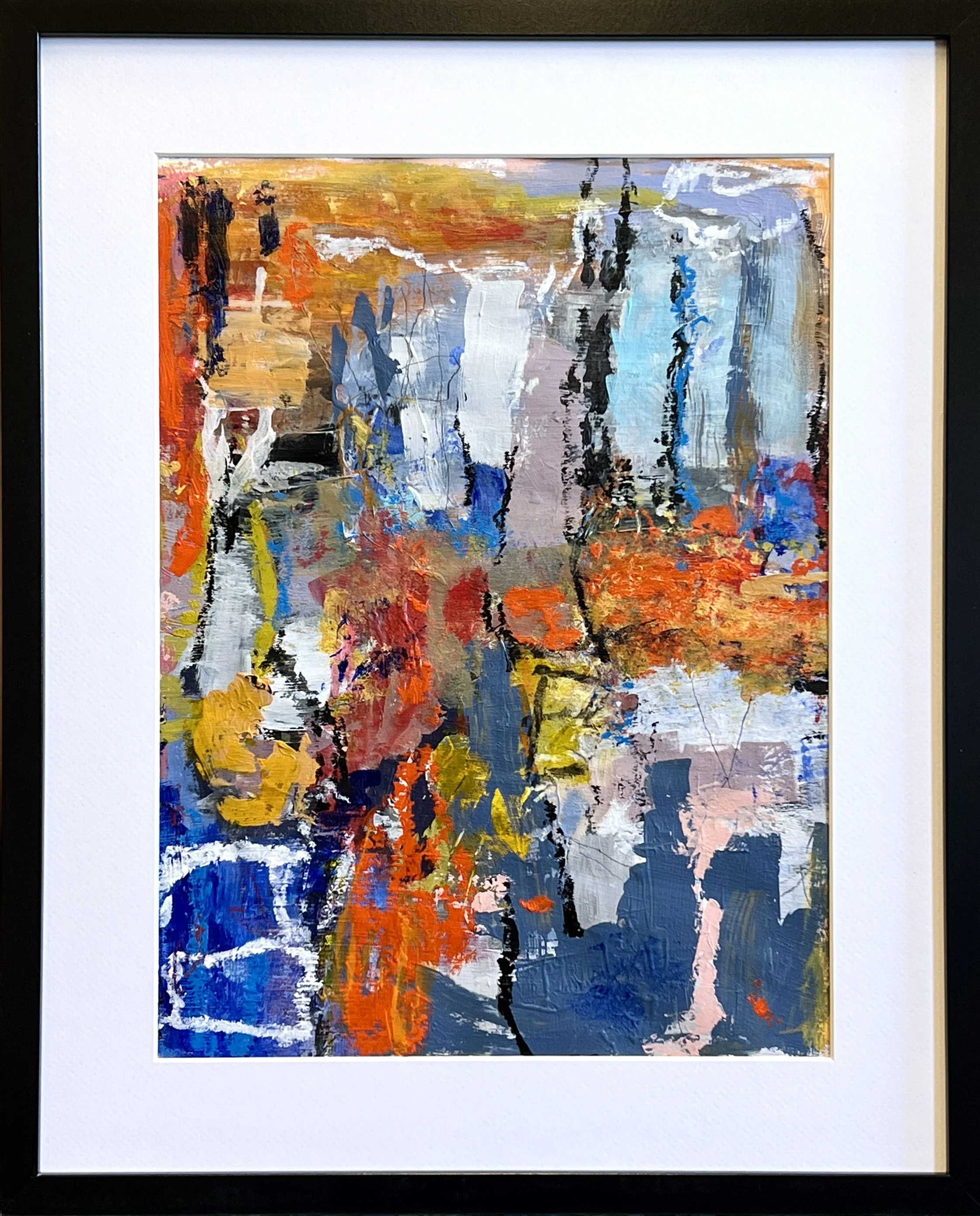 Bridge (20x16 mixed media on paper framed).JPG