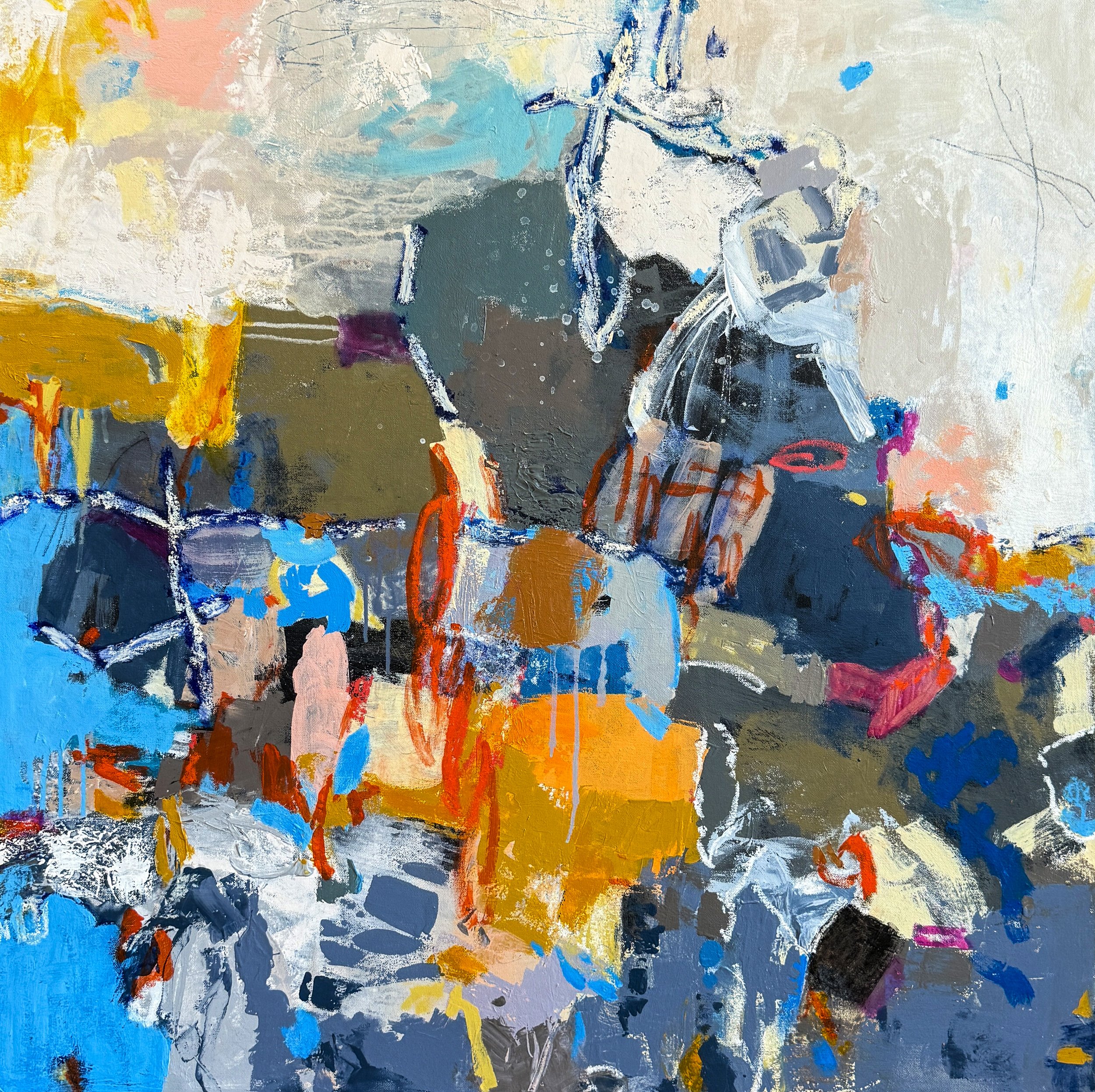 Drowned  World (36x36 mixed media on canvas) PShq.JPG