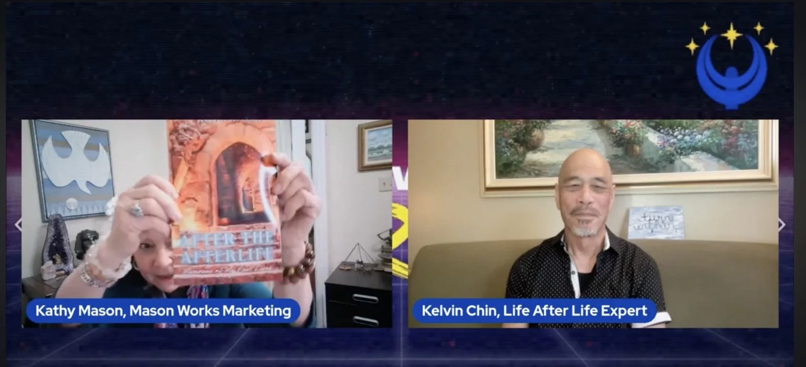 “After the Afterlife” - an interview with Kelvin Chin on Kathy Mason’s show Conscious Business Zone