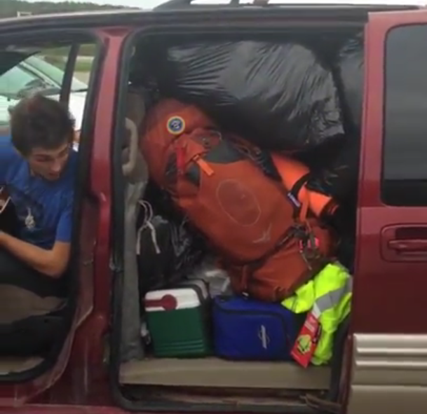 The Van is Packed