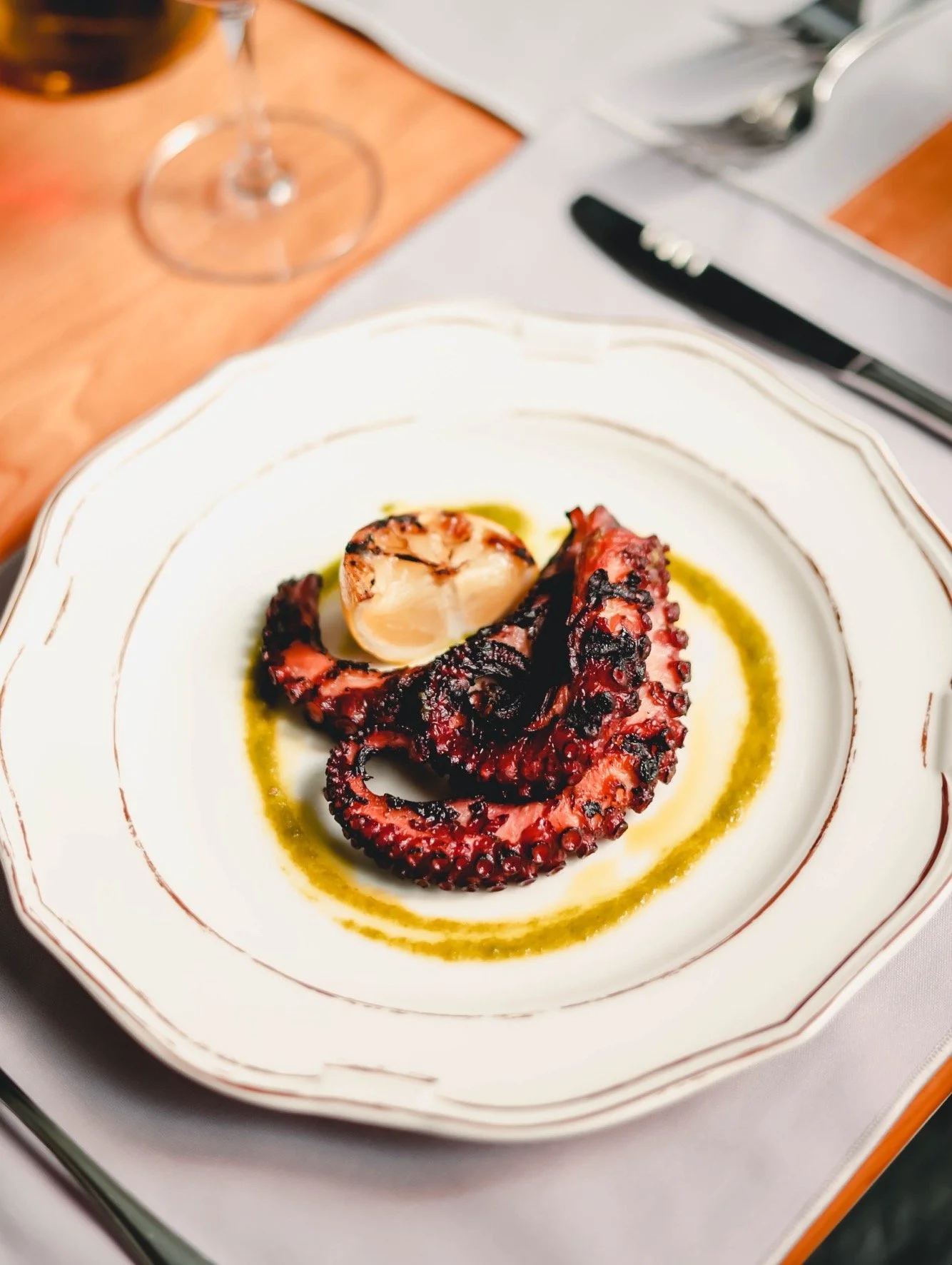 At ViBo, we've always believed the sea deserves the same respect as any great cut of meat. 

Our Grilled Octopus is a quiet example of that. No shortcuts, no overcrowding the plate &mdash; just a kitchen that takes its time and a team that genuinely 