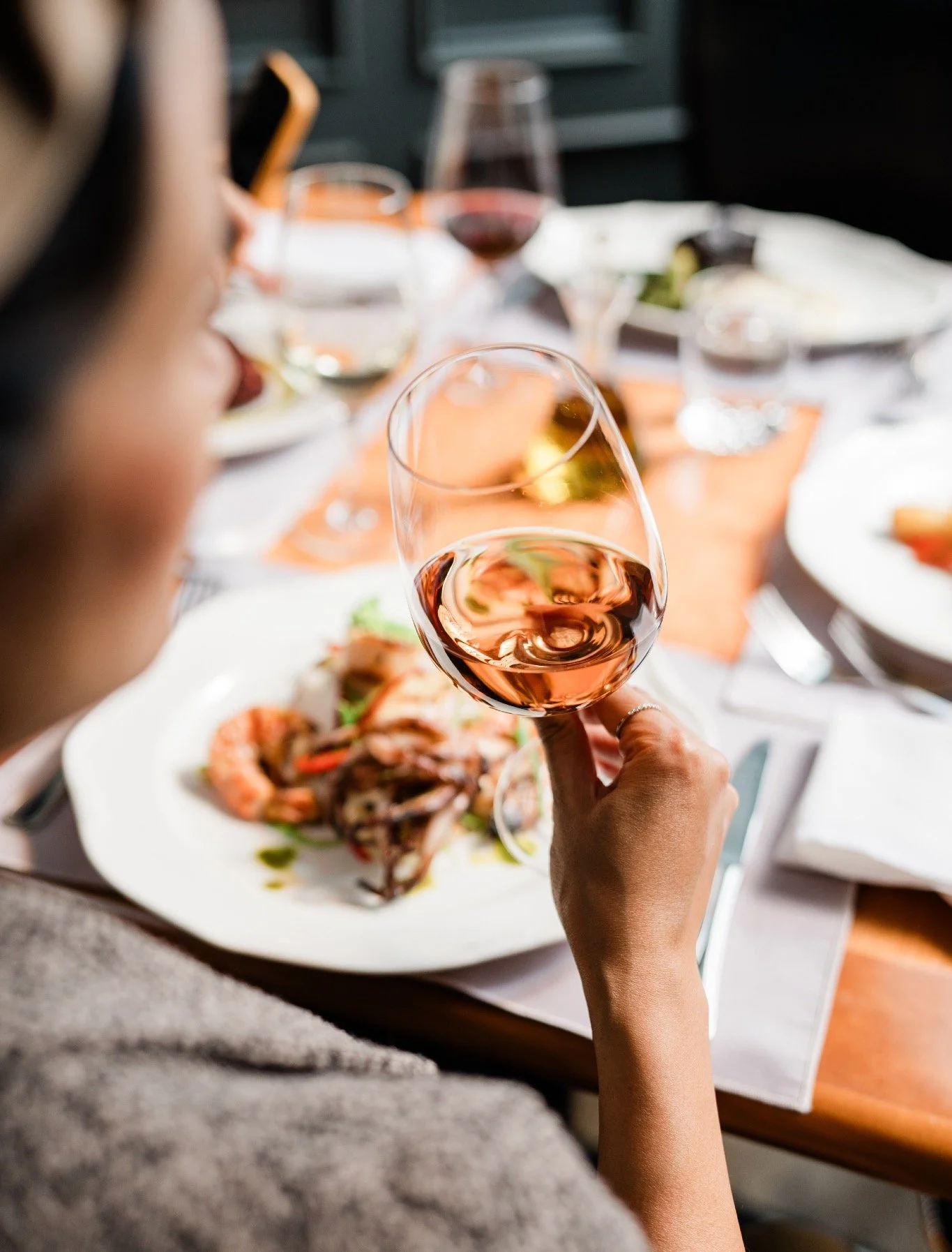 Ros&eacute; season is here &mdash; and it happens to pair beautifully with quite a bit on our menu right now. 

Think our Shrimp Diavola, where the wine's light acidity keeps up with the spice. Or the Burrata Caprese, where a cold glass alongside the