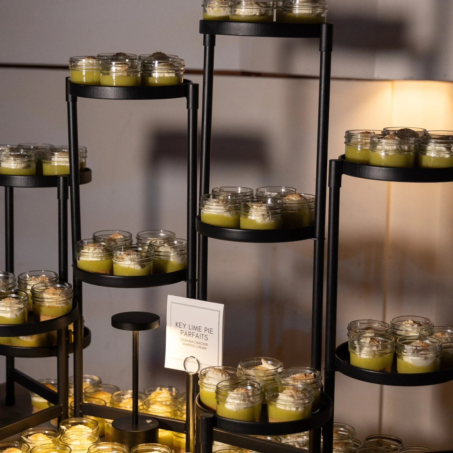 We believe the display of food is almost as impactful as the food itself. It should be inviting, a beacon or a call to action to bring guests over to see what's being offered. It should be abundant, but not cluttered. Cold food should be served cold,