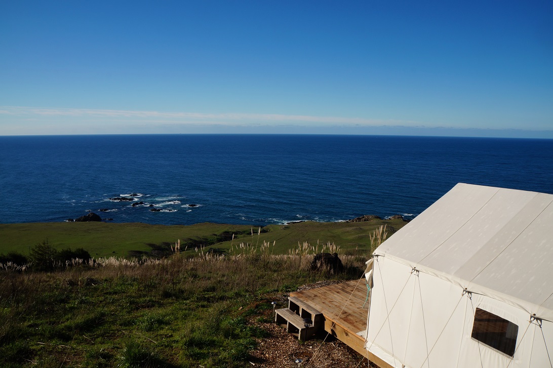 See the curvature of the earth With hundreds of miles of ocean horizon, your tent is the best place to see the subtle curvature of the earth
